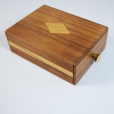 Clarence Miller Card Box: one of his most desirable and intriguing pieces