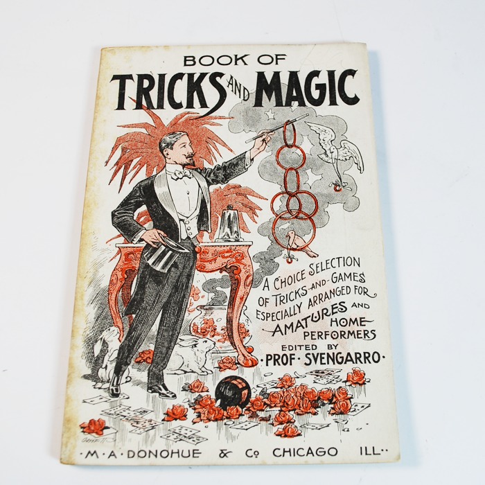 Book of Tricks and Magic 1912 Professor Svengarro Magic Collectibles