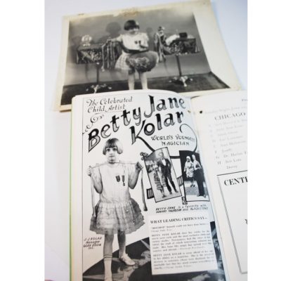 1930 SAM Convention Program with Kolar child magician  photograph: rare event and program: Thurston, Downs, Tarbel and Joseffey's performance of Balsamo - Image 10