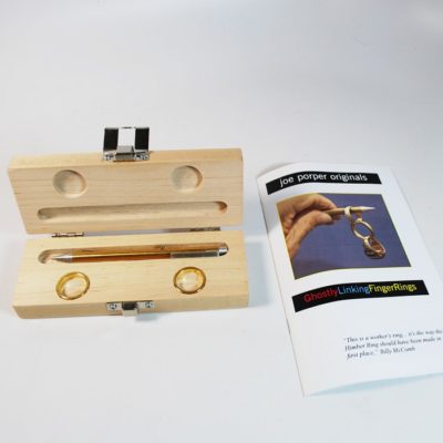 Joe Porper Ghostly Linking Finger Rings: one of the the finest linking ring routines available