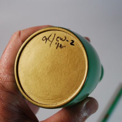 Okito Prayer Vase and Wand Prototype by Viking Magic: hallmarked #2 with a note from George: rare - Image 9