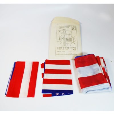 48 Star American flag time capsule from Silk King Studios: amazing!