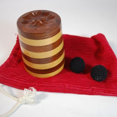 Segmented wood chop cup by Colin Rose: stunning cup with beautiful design.