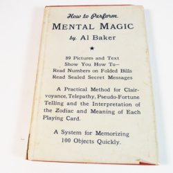 Mental Magic by Al Baker:1949