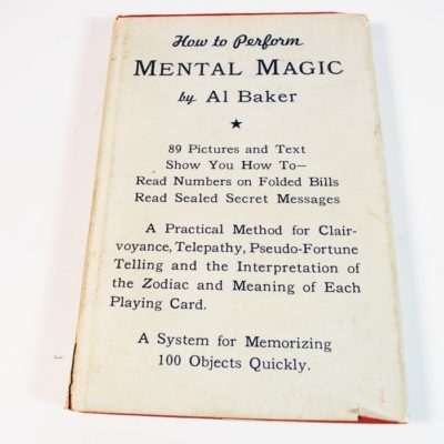 Mental Magic by Al Baker:1949