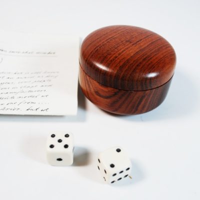 Vintage Sure Shot Dice Box: Miracleum Magic Spain