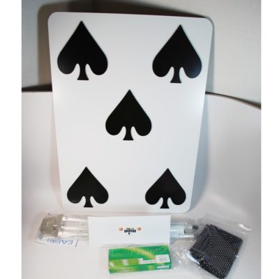 Chance Wolf’s Magic: The 4 1/2 of Spades: not currently available - Image 2