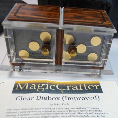 Magicrafters' Improved Clear Die Box by Brain Cook: #4 of 24 made and long sold out - Image 6