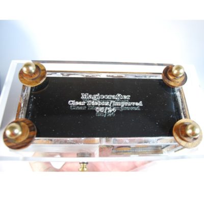 Magicrafters' Improved Clear Die Box by Brain Cook: #4 of 24 made and long sold out - Image 9