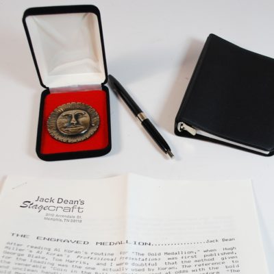 Vintage Jack Dean’s Stagecraft The Engraved Medallion - Image 2