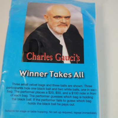 Winner Take All Charles Gauci’s: no longer available