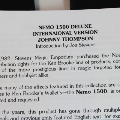 Ken Brook Deluxe International Nemo 1500: Johnny Thompsoan made this famous! New never used! - Image 4