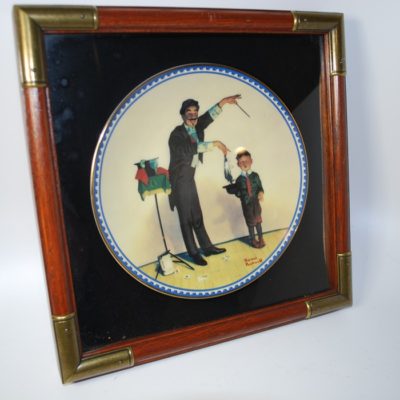 Norman Rockwell Magician Plate: 1991 - Image 2