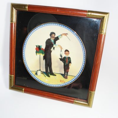 Norman Rockwell Magician Plate: 1991