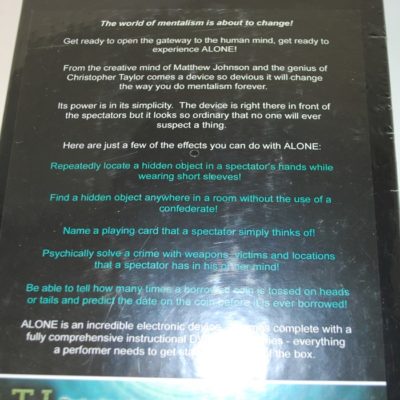 Alone from Mathew Johnson and Christoher Taylor:  Taylor Imagineering - Image 2