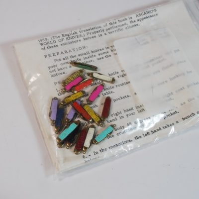 Jose De Latorre Kolorfusing color changing knife set with smash climax  and extra knife: scarce: uses the Stanfield Knife gimmick - Image 6