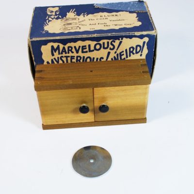 Sherms' Klunk Coin Vanish with original box circa 1950