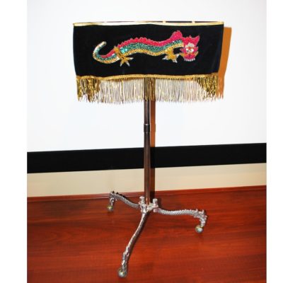 Magnificent Petrie and Lewis Dragon Table Leg with original top! Very rare! Circa 1930.