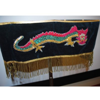 Magnificent Petrie and Lewis Dragon Table Leg with original top! Very rare! Circa 1930. - Image 3