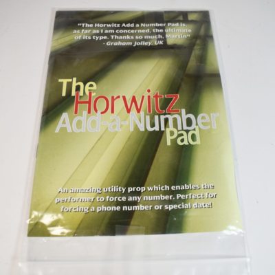 Horwitz Add A number Pad by Basil Horwitz