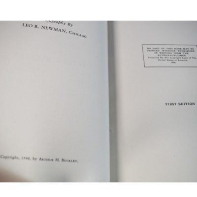 Principles and Deceptions: Arthur Buckley 1948 first edition and print - Image 2