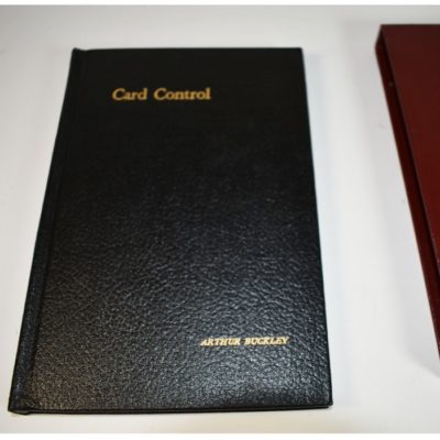 Card Control by Arthur Buckley: autographed to magician Sam Berland - Image 2