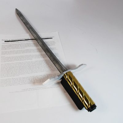 The Portable Affordable Card Sword by Jay Leslie