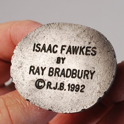 Issac Fawkes Pewter Figurine by Ray Bradbury of England 1992 - Image 3