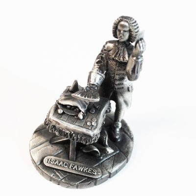 Issac Fawkes Pewter Figurine by Ray Bradbury of England 1992 - Image 5