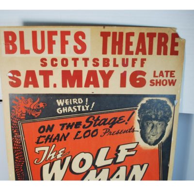 Spook Show Poster (window card) circa 1960: Colorcraft Poster Company, Oklahoma City - Image 3