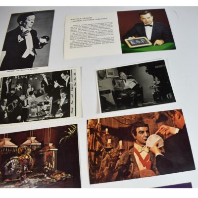 12 vintage Post cards including three early Magic Castle: 1960's - Image 3