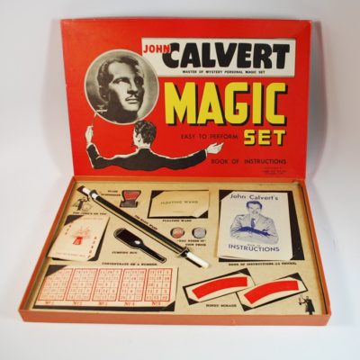 Vintage John Calvert Magic Set circa 1950
