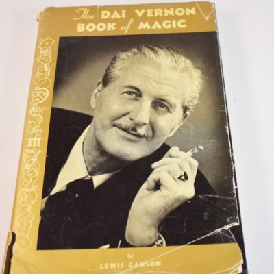 Dai Vernon Book of Magic Autographed by Vernon