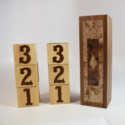 Grant's 1-2-3 Baffling Blocks by Gimpy  and Stevens Magic: sold out!