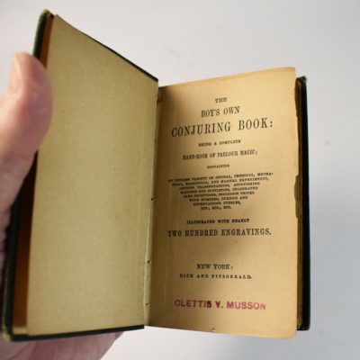The Boy's Own Conjuring Book: miniature version Dick and Fitzgerald 1859 - Image 3