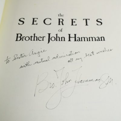 Secrets of Brother John Hammon: autographed by Hamman - Image 2