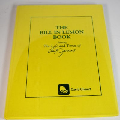 Bill In Lemon Book Featuring the Life and Times of Emil Jarrow: David Charvet #114 of 500