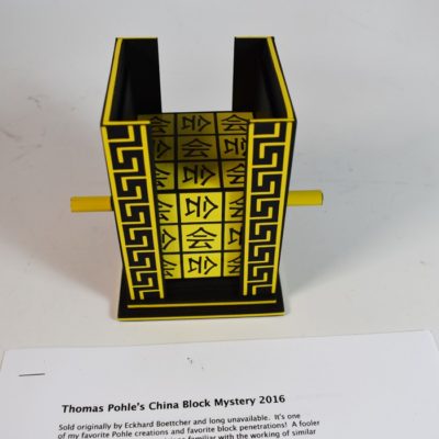 Thomas Pohle China Block Mystery: long sold out - Image 4