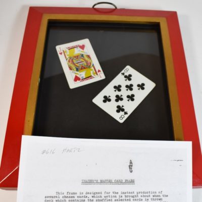 Thayer/Owen Hartz Card Frame - Image 3