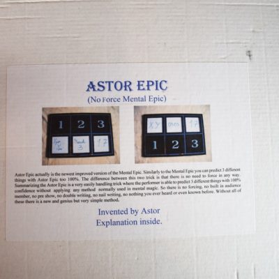Astor Epic the No Force Mental Epic routine - Image 3