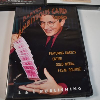 DVD’s: Daryl Ambitious Card, Malone Sam the Bellhop, Alex Elmsley 2 dvd set from 5 of Hearts Magic - Image 4