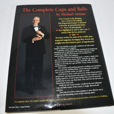 The Complete Cups and Balls: Michael Ammar/ 1998 first edition - Image 3