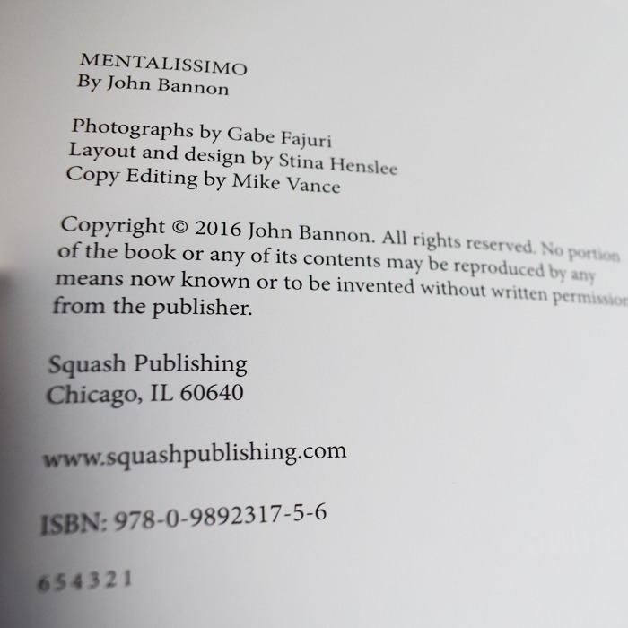 趣味・スポーツ・実用 John Bannon's Mentalissimo Mentalissimo by John Bannon Book