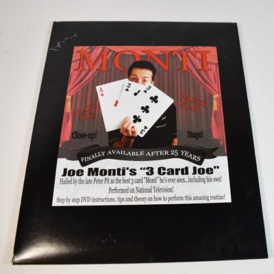 Joe Monti's 3 Card Joe: new!