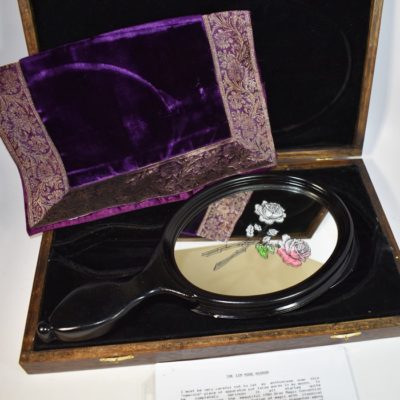 The Legendary Hofsinser inspired ZZM Rose Mirror: Tony Lackner and Harold Voit of Germany: Custom wood Case