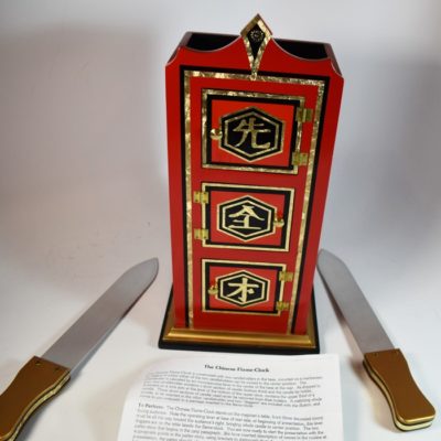 Milson Worth Deluxe Oriental Flame Clock: not your average piece! - Image 2