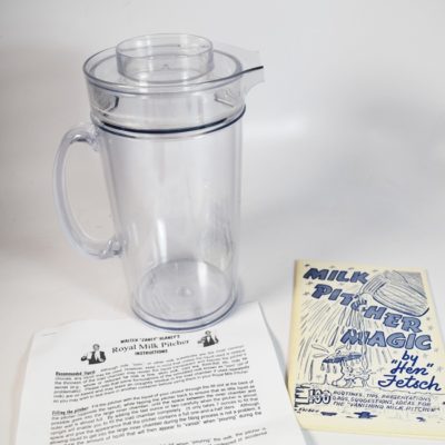 The Walter Blaney Royal Milk Pitcher circa 1983: an unused time capsule!
