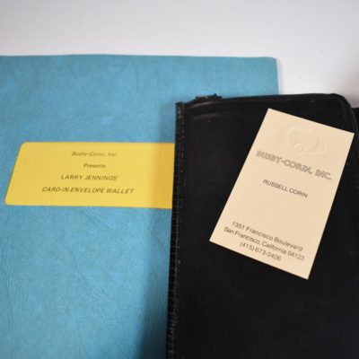 Busby/Corin Inc. Larry Jennings Card In Envelope Wallet: a circa 1980 time capsule - Image 3