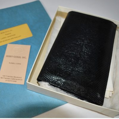 Busby/Corin Inc. Larry Jennings Card In Envelope Wallet: a circa 1980 time capsule