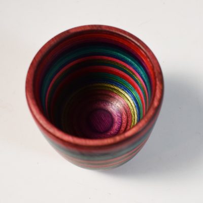 Eric Hansen segmented chop cup: hallmarked - Image 3